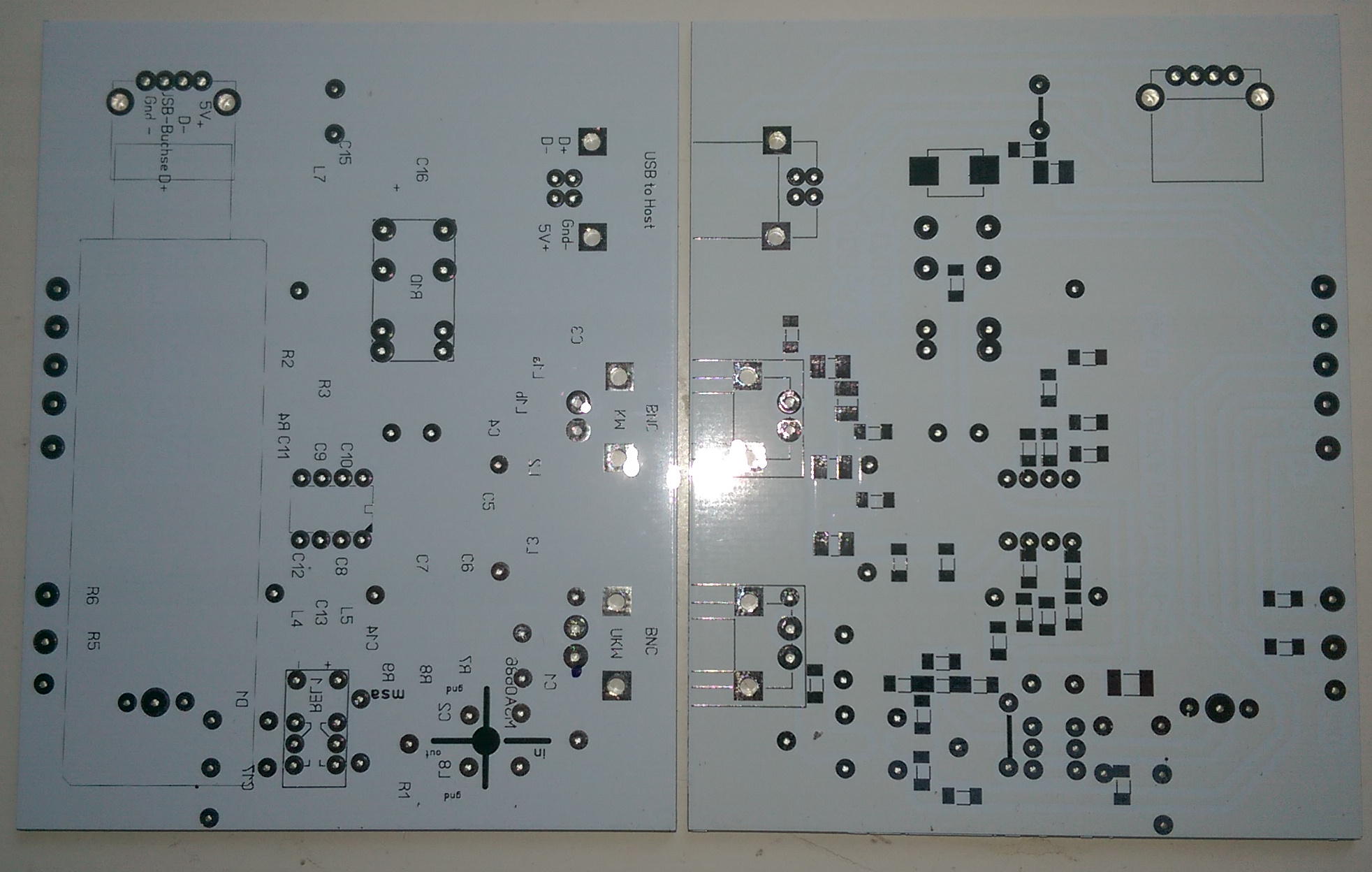 SDR-Konverter Platine